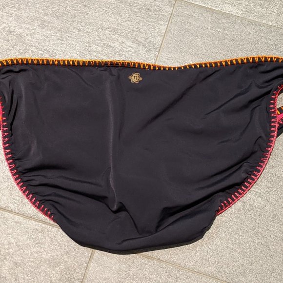 Reversible Black/Pink Multi-colour Swim Bottoms - Picture 4 of 5